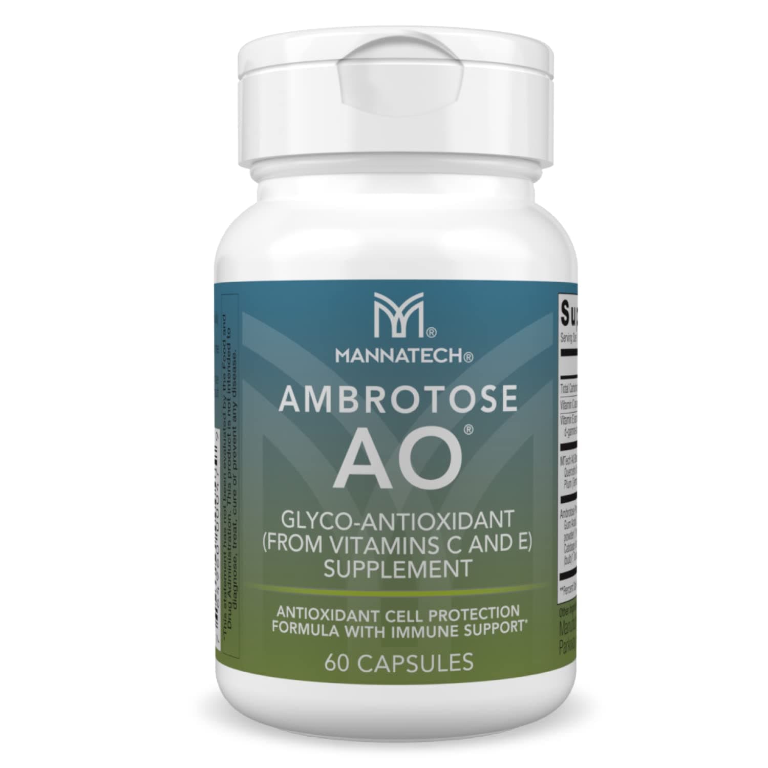 Ambrotose AO 60 Caps, Protection From the Harmful Effects of Oxidative Stress, Poor Diet and Environmental Factors