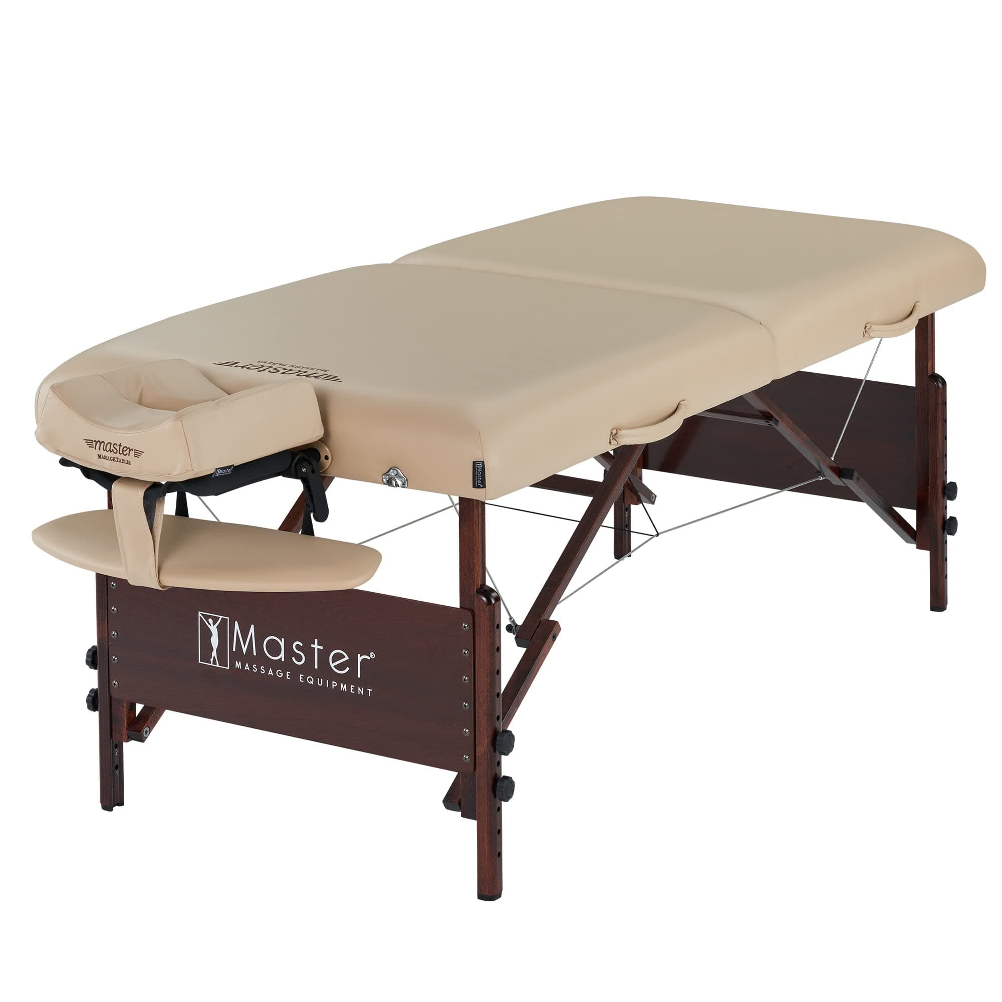 Master Massage Del Ray Pro 30" Portable Massage Table (30" W x 84" L), 750 lbs. Capacity, 3" Cushioning
