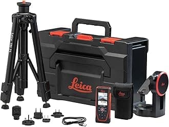 Leica DISTO D5 Bundle - Laser Range Finder, Set with Leica FTA 360 Adapter and TRI 75 Tripod in Bag for Accurate Targeted Measurement and Measurement (Indoor & Outdoor)