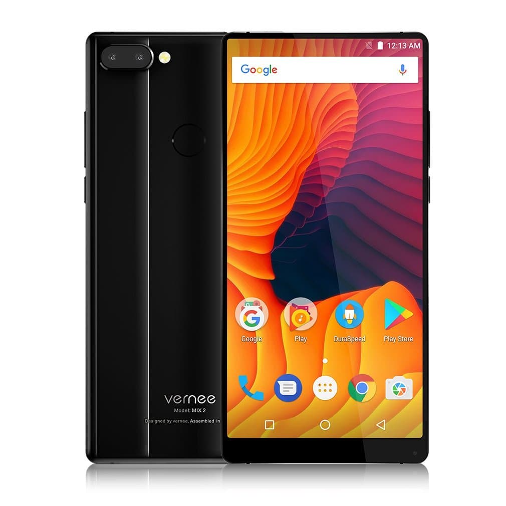 Vernee Mix 2 6.0inch 18:9 Smartphone Android 7.0 Octa Core 4G+64G with UK Plug