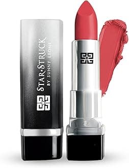 STARSTRUCK BY SUNNY LEONE Matte Lipstick- Coral Lipstick- Coralicious 4.2 gm| Lipsticks for Women | Long Lasting Lipstick for Women | Makeup Lipsticks | Waterproof Lipstick | Smudge Proof Lipstick