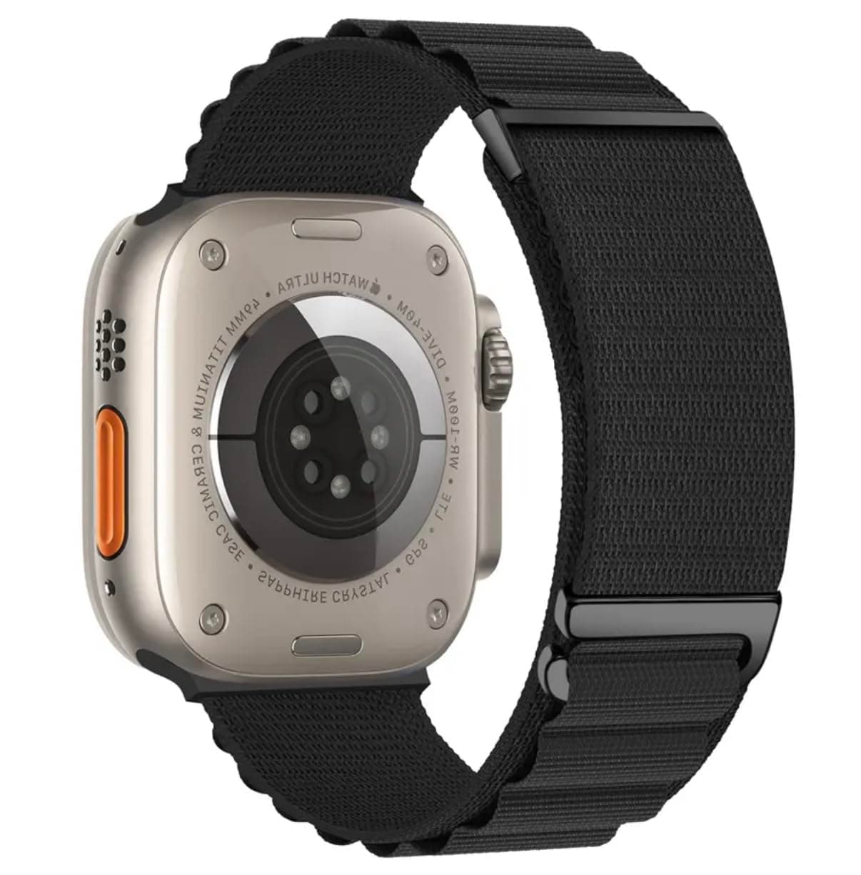 Upgraded Nylon Loop Desing Band Compatible with Apple watch series Series 10 | Ultra 2 | 9 | 8 Ultra | 8 | 7 | 6 | SE