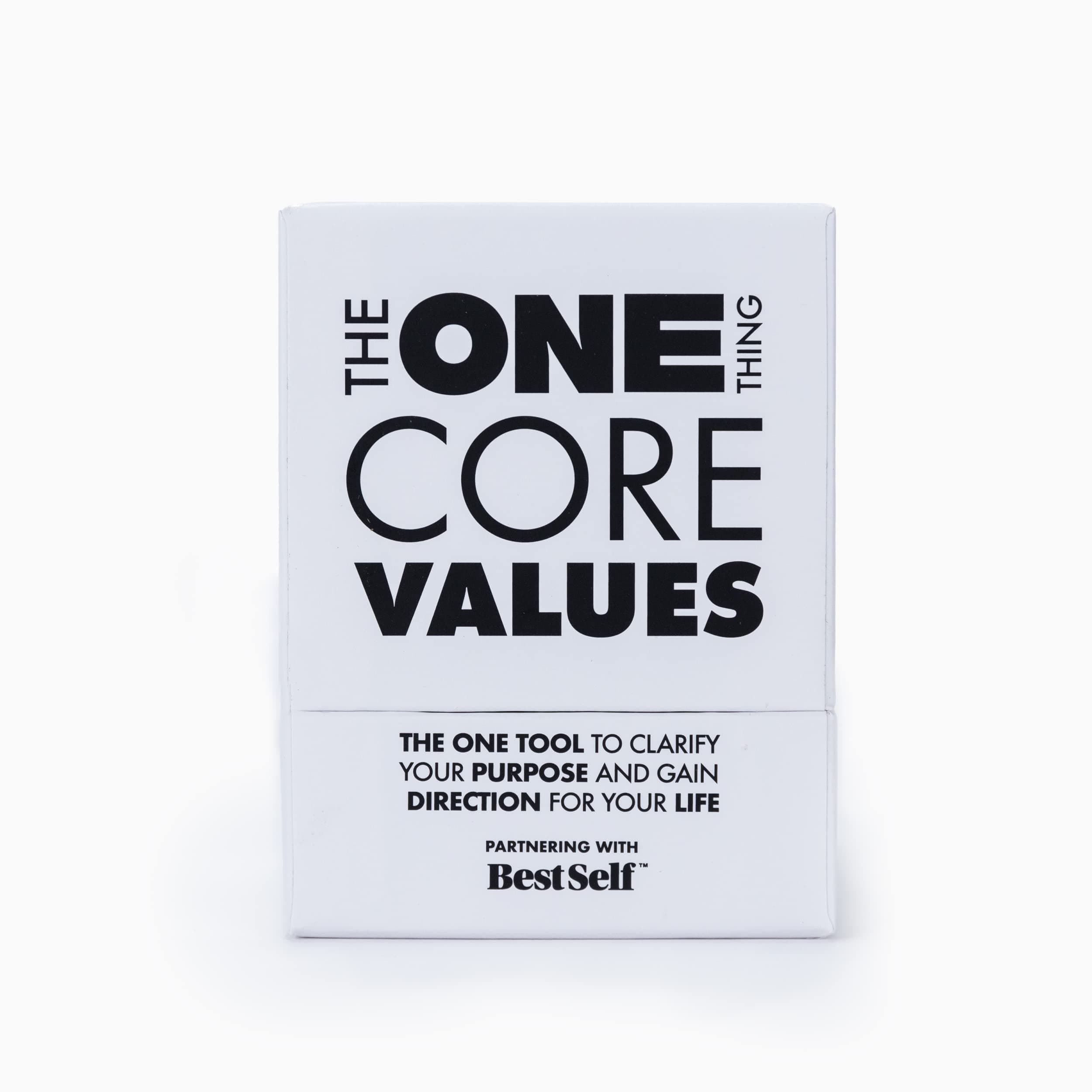 The ONE Thing A Powerful Self-Discovery and Personal Growth Tool Core Values Deck