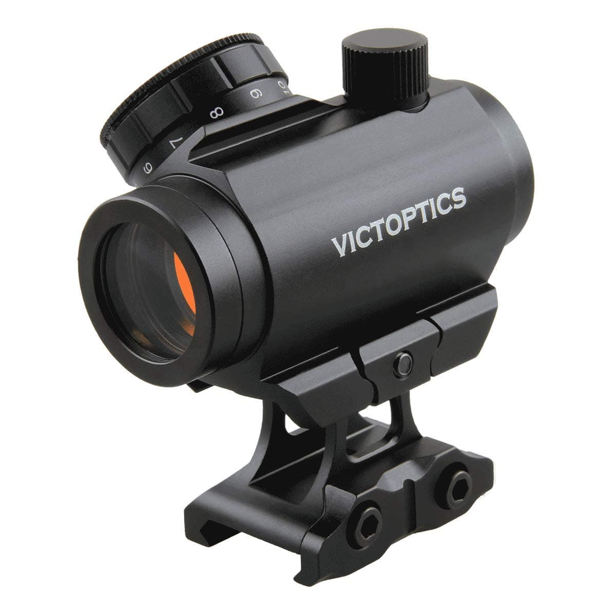 Victoptics Red Dot Sight 1x22mm 3 MOA Micro Rifle Reflex Sight Waterproof & Shockproof & Fog-Proof Red Dot Scope,Mini Red Dot Sight Rifle Scope with 1 inch Riser Mount