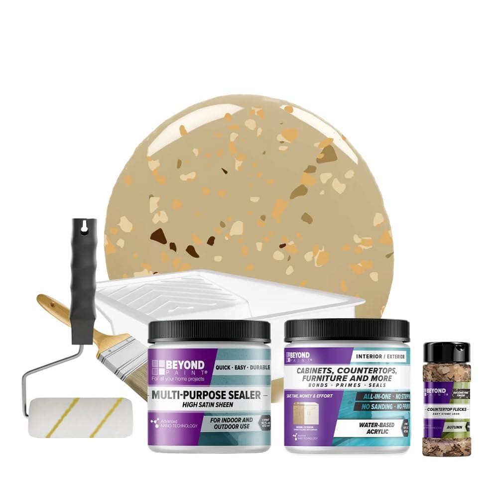 Beyond Paint Countertop Makeover Refinishing Kit, Khaki