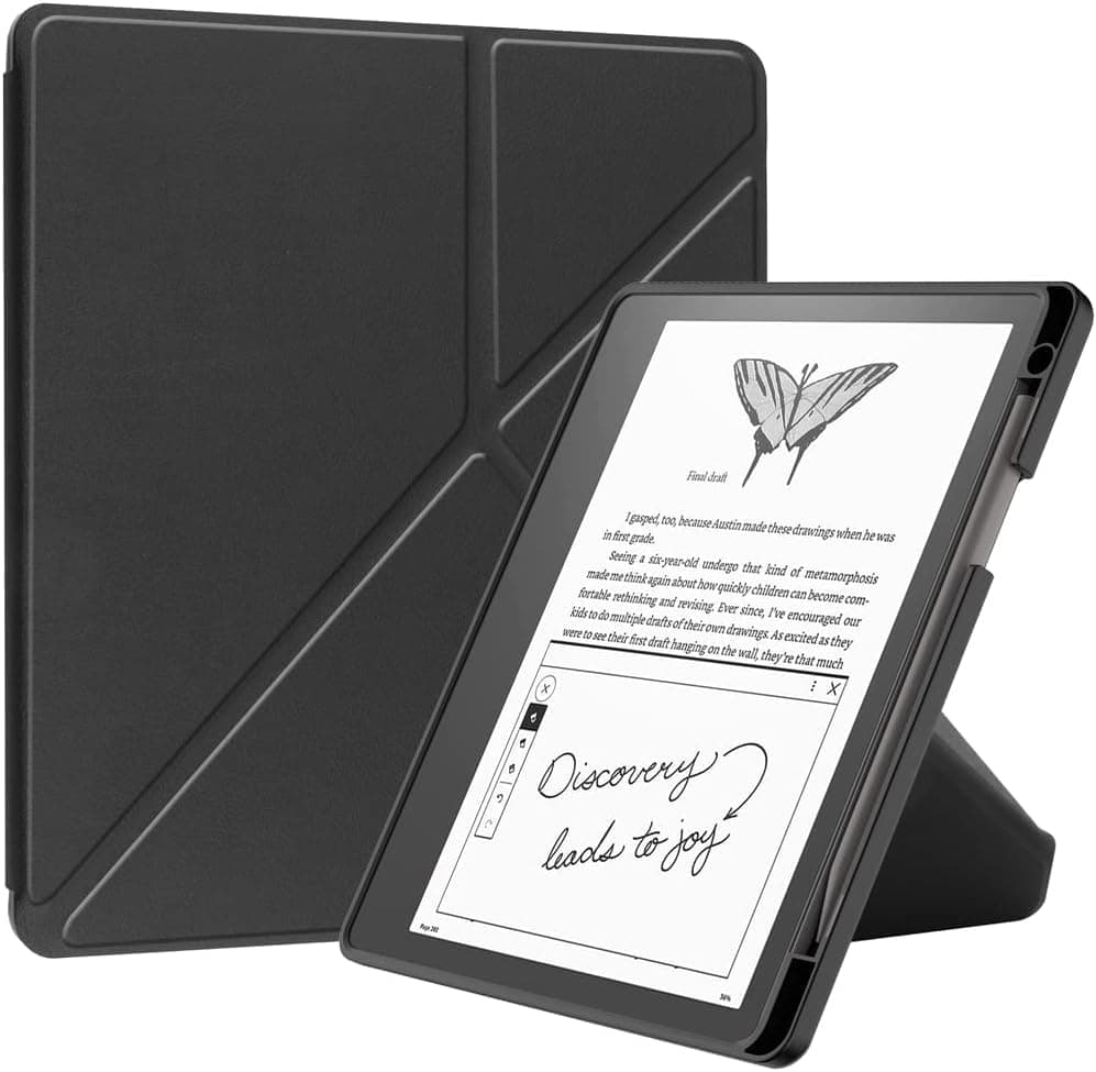 ProElite Cover Case for Kindle Scribe 10.2 inch Case, Smart Transformer Style Flip case Cover for Kindle Scribe 10.2 inch with Pen Holder, Black