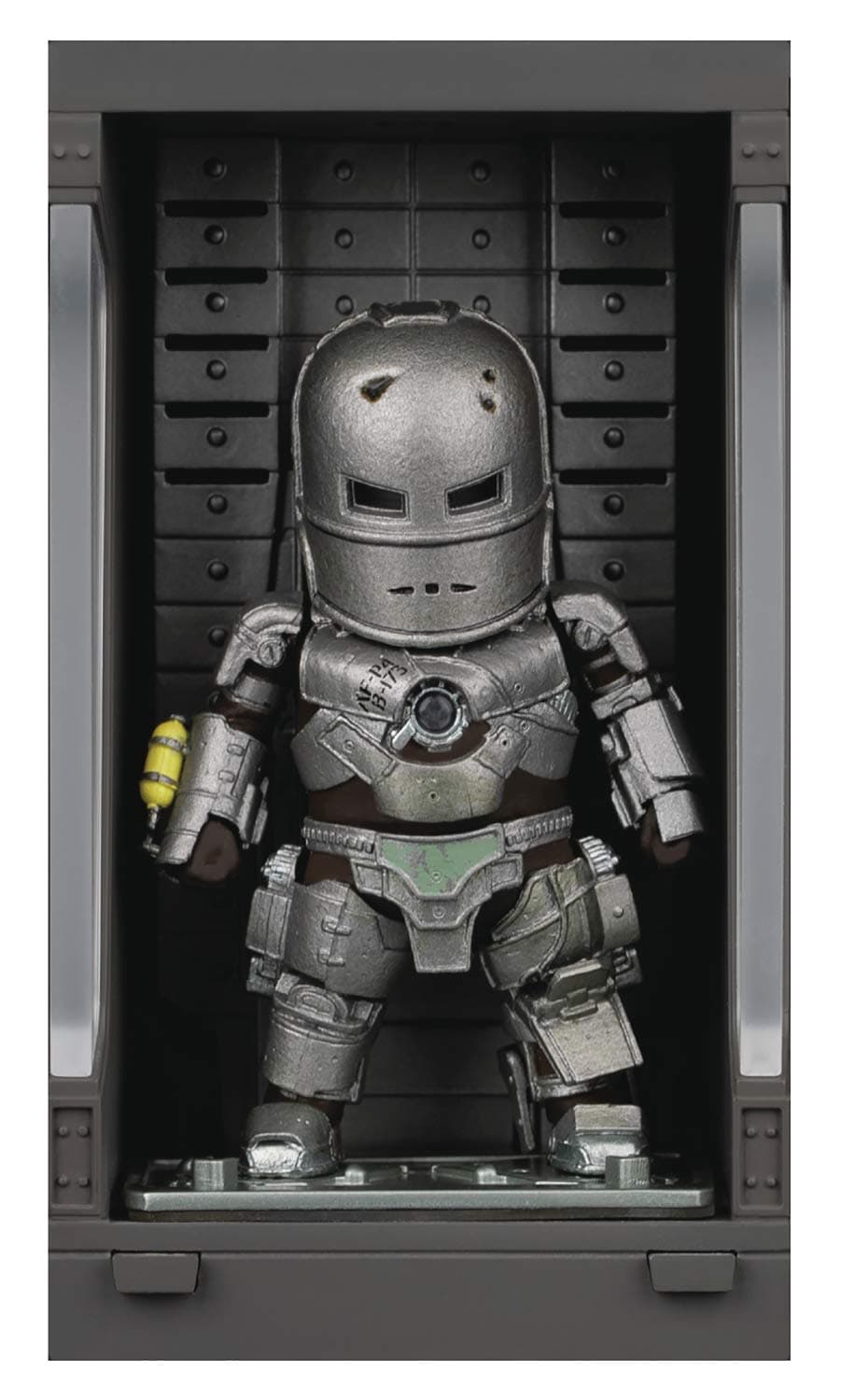 Iron Man 3: Iron Man Mk I with Hall of Armor Mea-015 Mini Egg Attack Figure