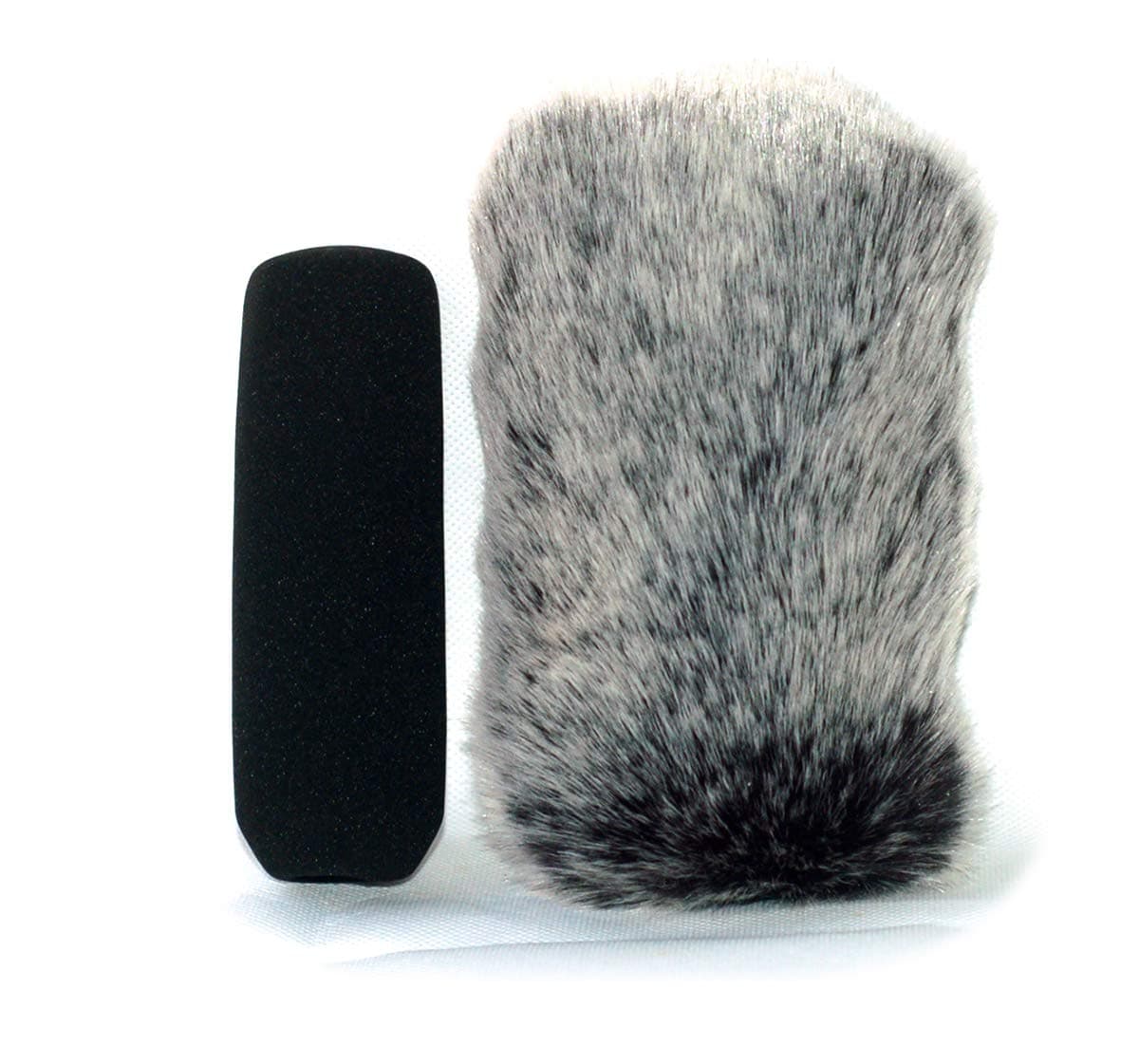 13cm Furry MIC Windshield Windscreen Compatible for Sony ECM-XM1 CG1 NV1 PS1 HVR HD1000U HXR-MC2000E MC2500 XLR-A2M K1M K2M CG50BP Audio-Technica AT875R Camcorder Microphone