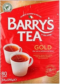 Barry's Tea Gold Blend, 80-Tea Bag Boxes (Pack of 6)