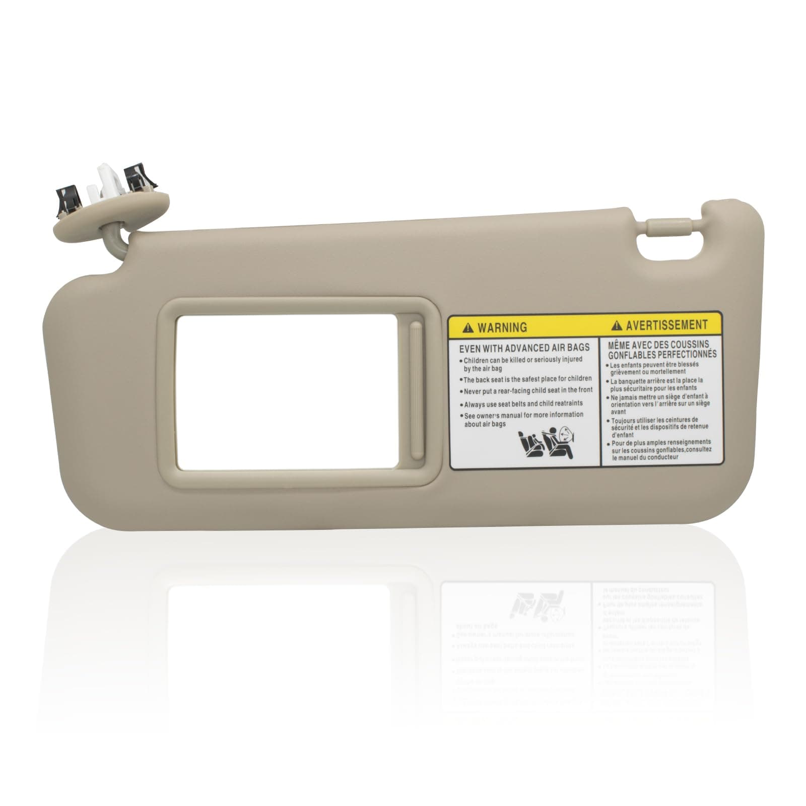 Driver Left Side Sun Visor Compatible with Toyota RAV4 2006 2007 2008 2009 20...