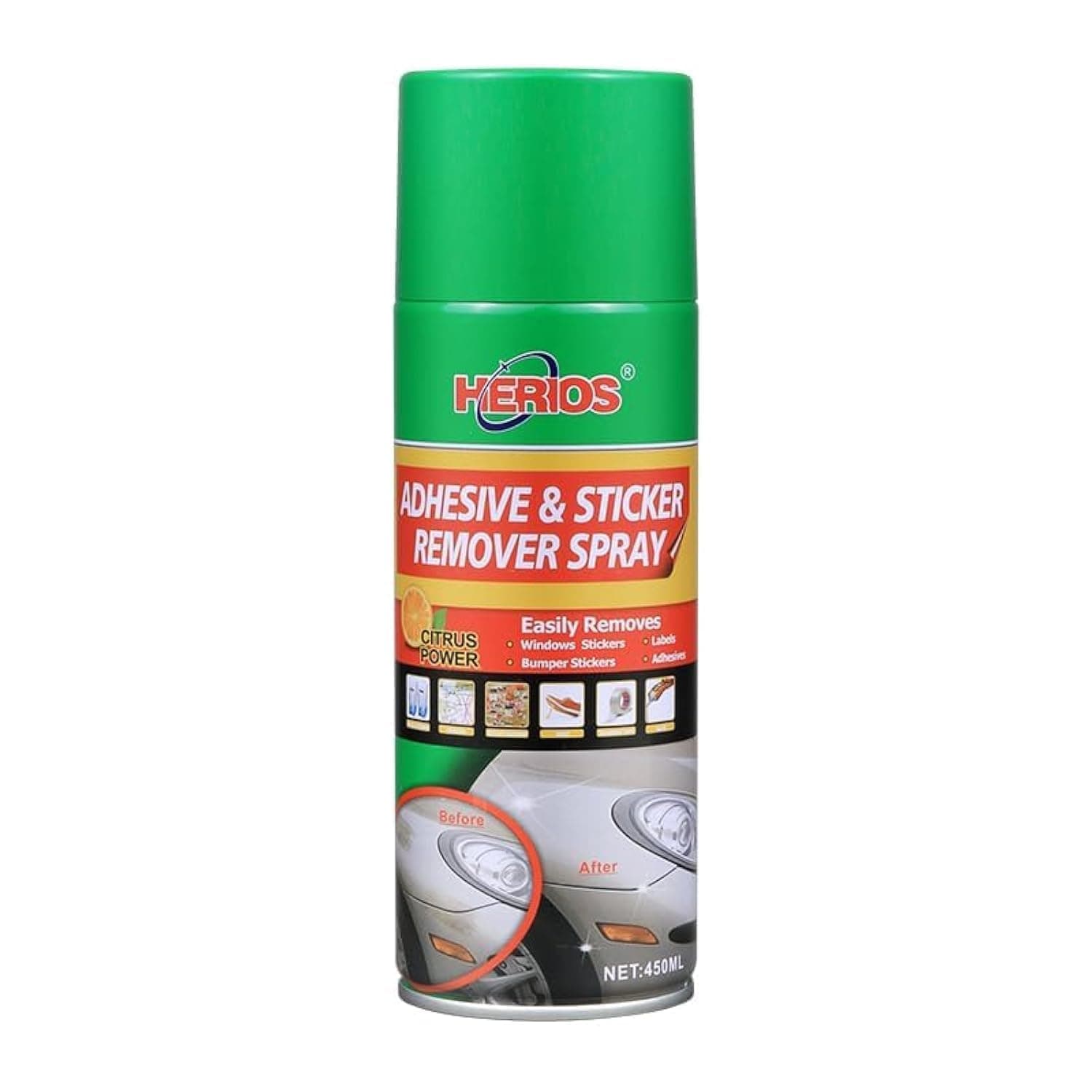 Herios Sticker and adhesive remover spray 450ml