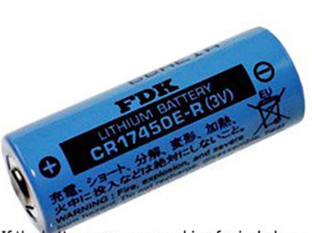FDK CR17450E-R 3.0 volt sanyo lithium A cell