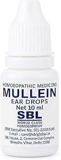 Mullein Ear Drops Ear Infections Earache Effective Relief Ear Pain, Swimmer's Ear, Excessive and Hardened Ear Wax | Ear Wax Removal Solution