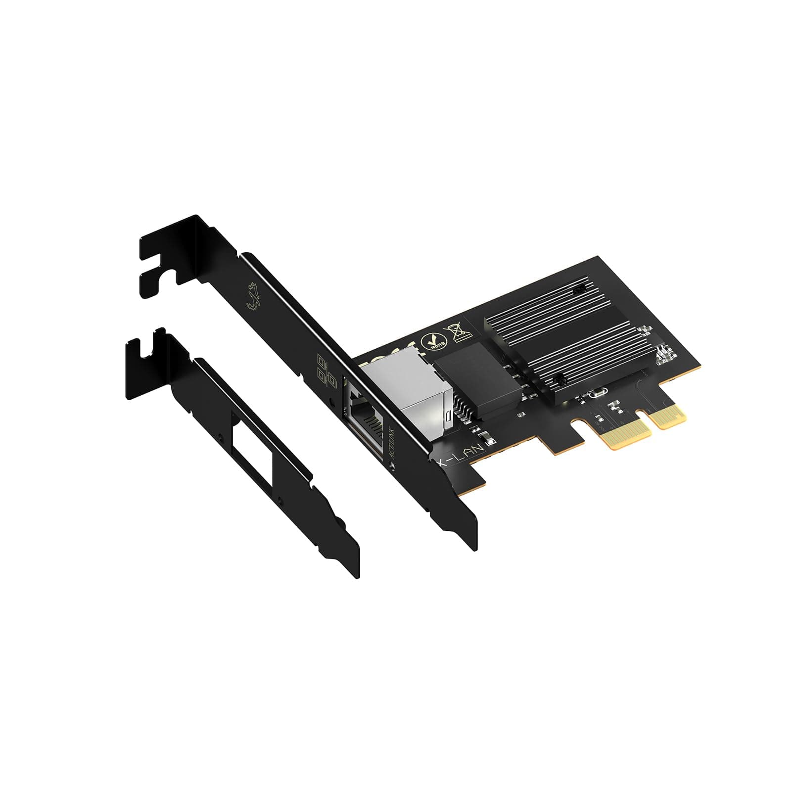 2.5Gb PCIe Network Card with Intel I226-V Chip, 2.5GBase-T Network Adapter NIC, PCIe 3.1 X1, PCI Express Gigabit Ethernet Card for Windows 10/11, Linux Kernel 5.16.18/RHEL8.6, VMware ESXi8.0