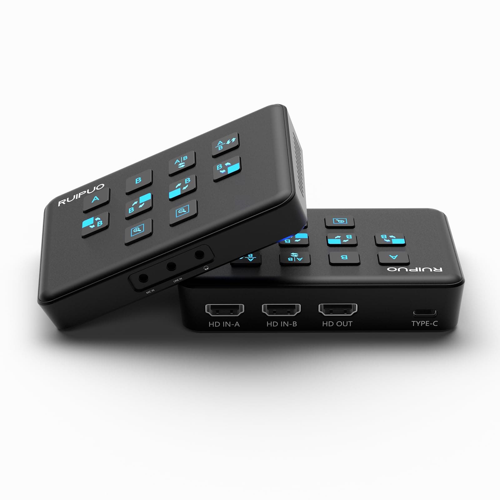 Video Capture Card USB c, HDMI Live Stream Switcher, 4k HDMI to USB 3.0 Video Capture for Streaming,Podcasting,Compatible with PS5,PS4/Pro,Xbox Series X/S,Xbox One X/S,OBS