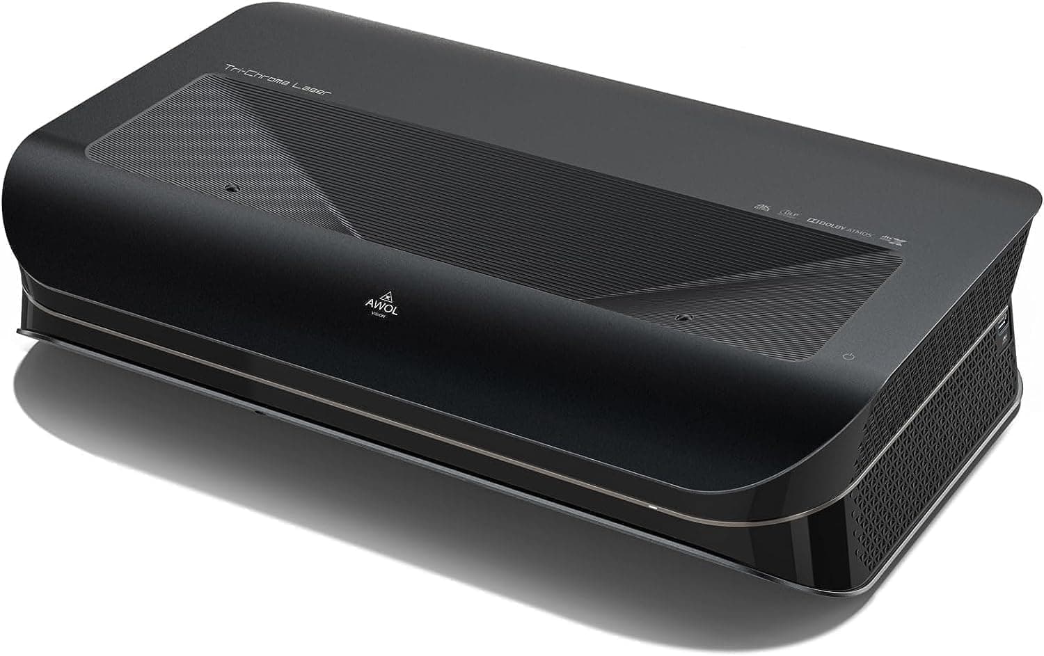 AWOL VISION LTV-3000 Pro 4K 3D Ultra Short Range Triple Laser Projector, 3000 Max Lumens with Dolby Vision and Atmos, HDR10+, 150" UST Laser TV Home Theater Projector