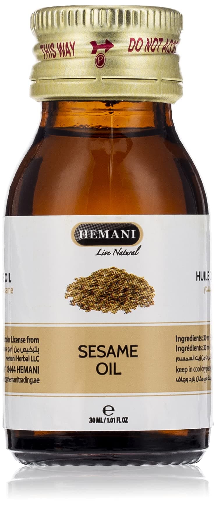 Natural Oil 30 ml (Sesame)