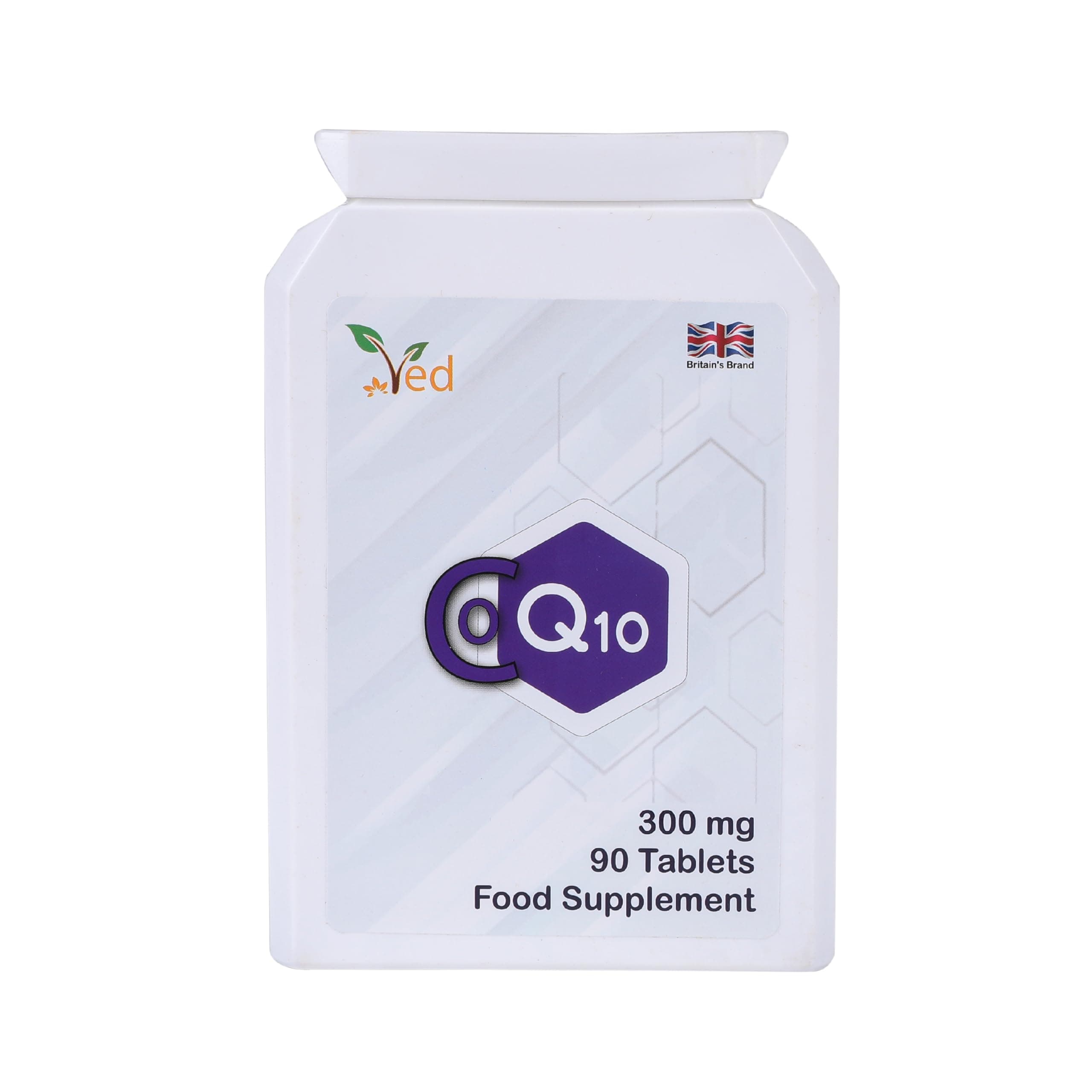 VED Co Enzyme Q10 300mg 90 Tablets