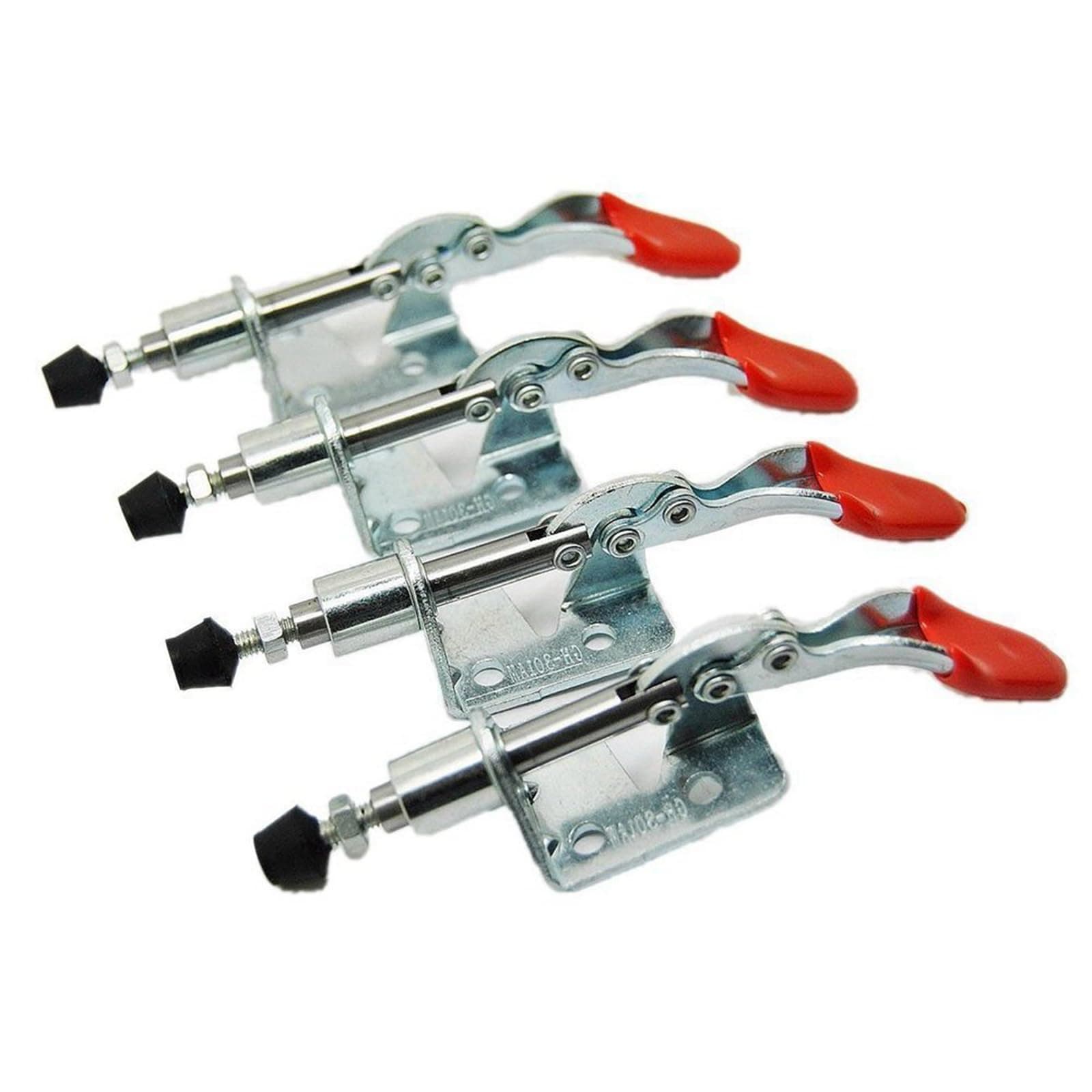 4 Pcs Toggle Clamp 301AM Stroke Push Pull Action Hand Tool Light Duty