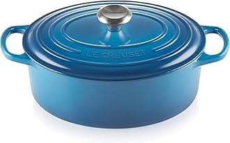 Le Creuset Enameled Cast Iron Signature Oval Dutch Oven, 5 qt, Marseille