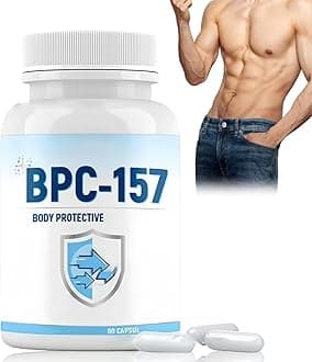 60Pcs BPC 157 Cap/sules for Man,BPC 157 Pep/Tide Cap/sules,Men Multivi/tamin and Minerals,Adult Gum/mies Multivi/tamins,Boostup for Men,Energy Tab/Lets for Tiredness,Muscle&Workout Reco/Very