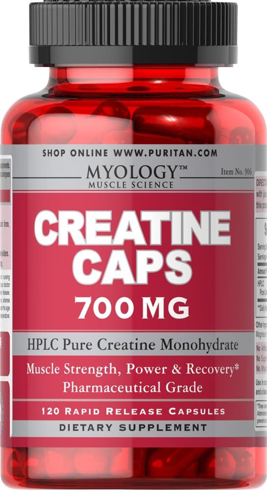 Myology Creatine 700 mg/ 120 Capsules