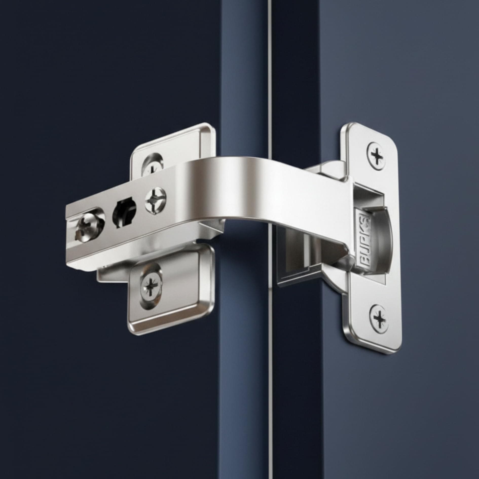 Burks 2 Pack Lazy Susan Hinge 90 Degree Pie Cut Bifold Cabinet Door Hinge Corner Cabinet Hinge