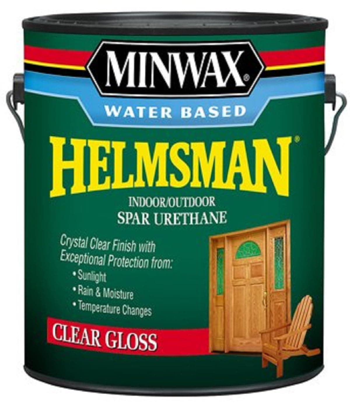 710500000 Water Based Helmsman Spar Urethane, gallon, Gloss