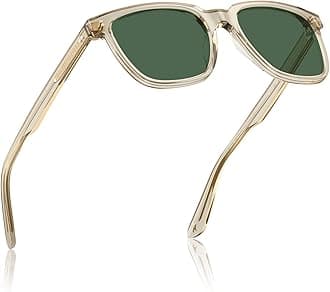 Retro Square Mens Sunglasses Polarised Eyewear 100% UV Protection for Driving Travel