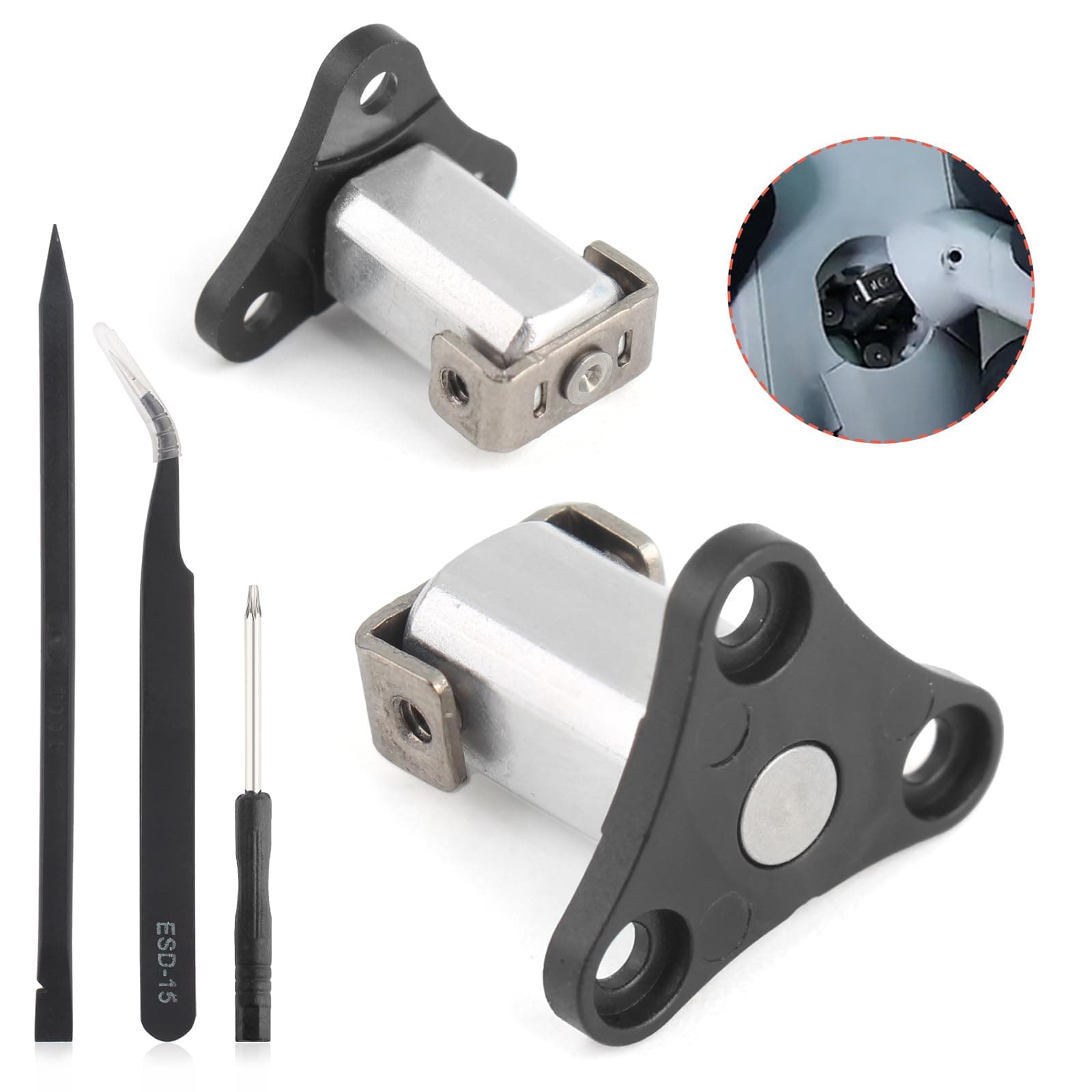Front Arm Axis Replacement for DJI mini 4 pro/Mini 3 Front Arm Hinges Arm Shaft for DJI mini 4 Pro Drone Accessories Parts with Repair Tools