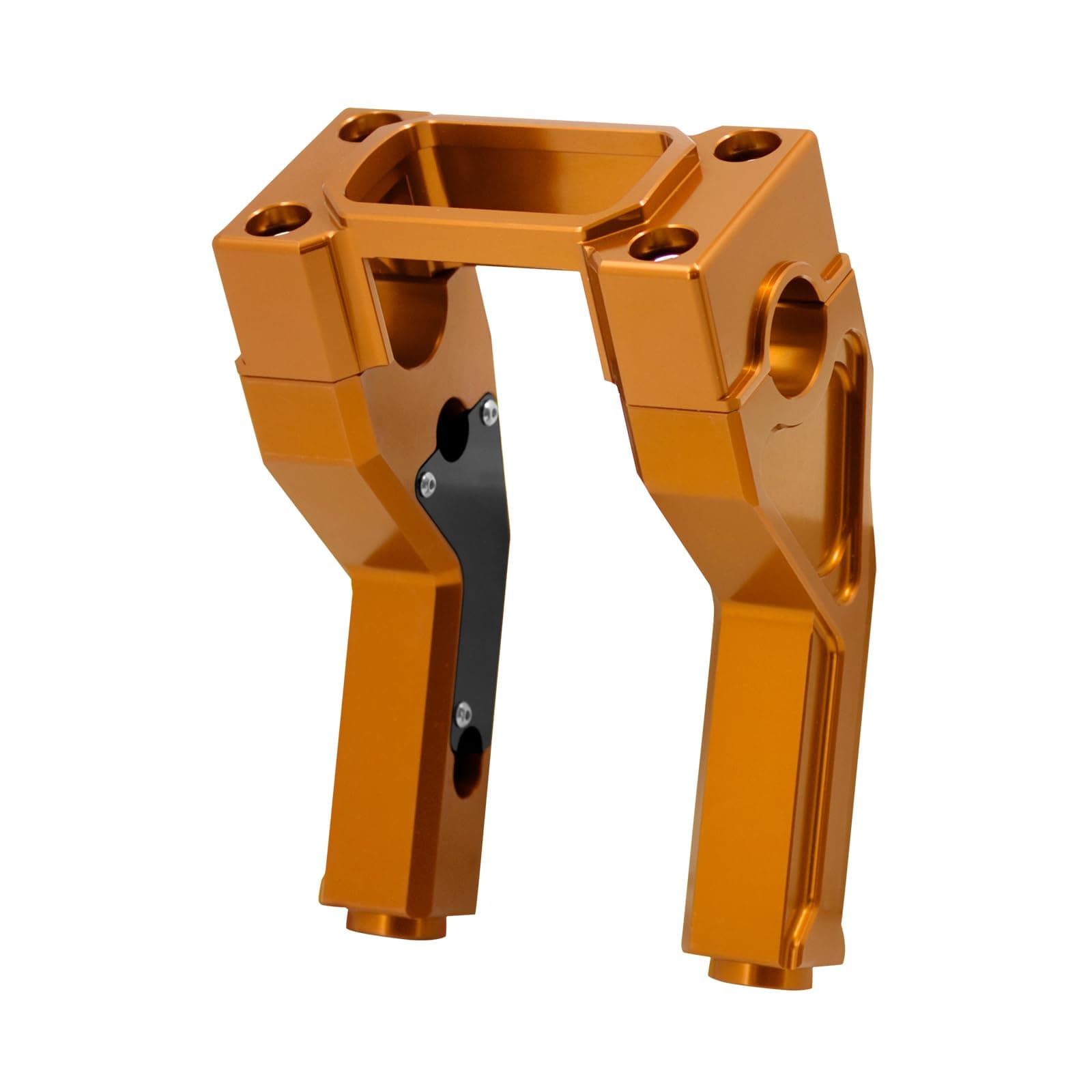 HCmotorku Motorcycle Handlebar Risers Handle Bar Riser Fit For Harley Softail Sport Glide Street Bob Lowrider ST FXST 2018-2023 with 1.0" Clamping Area (Gold 6 inch tall)