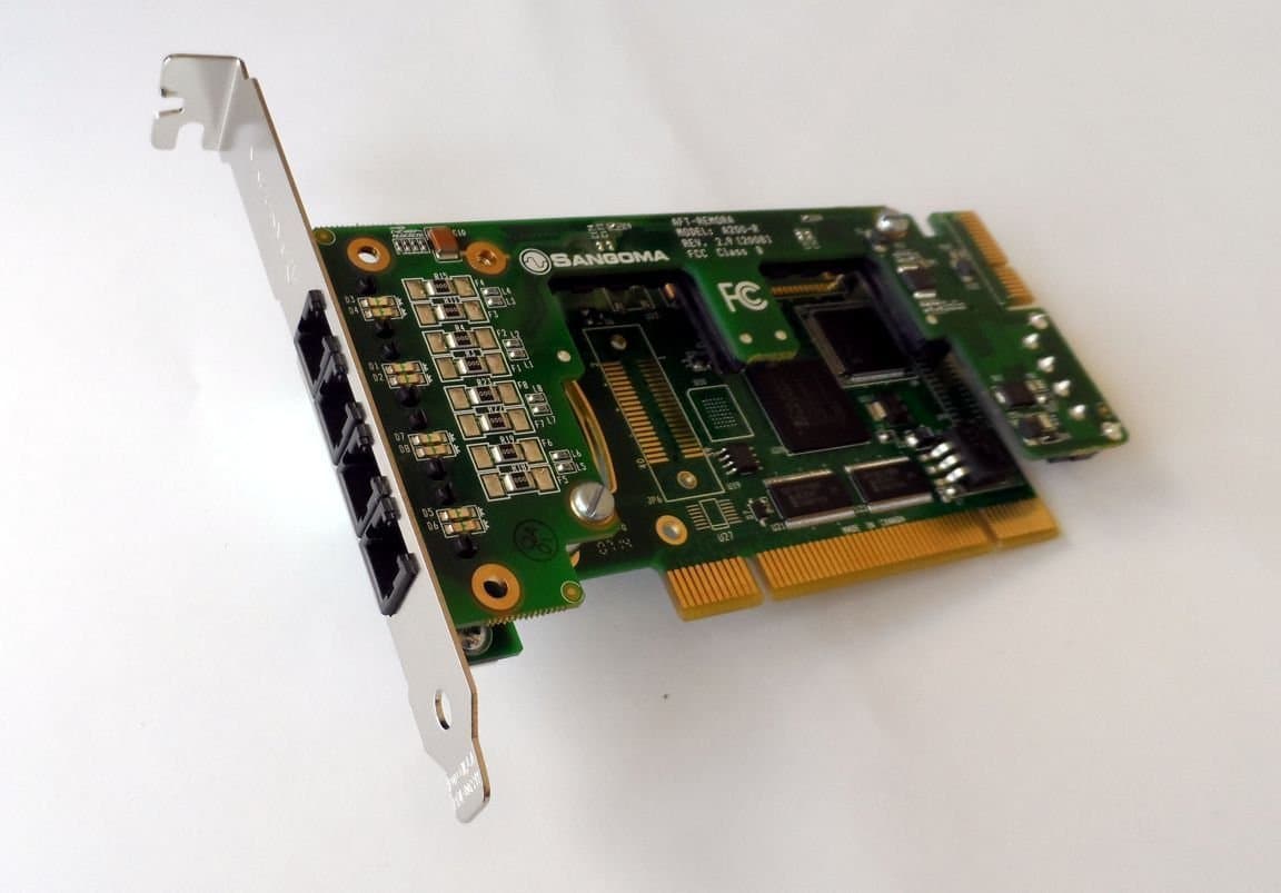 Sangoma A20004 8 FXO analog card - PCI
