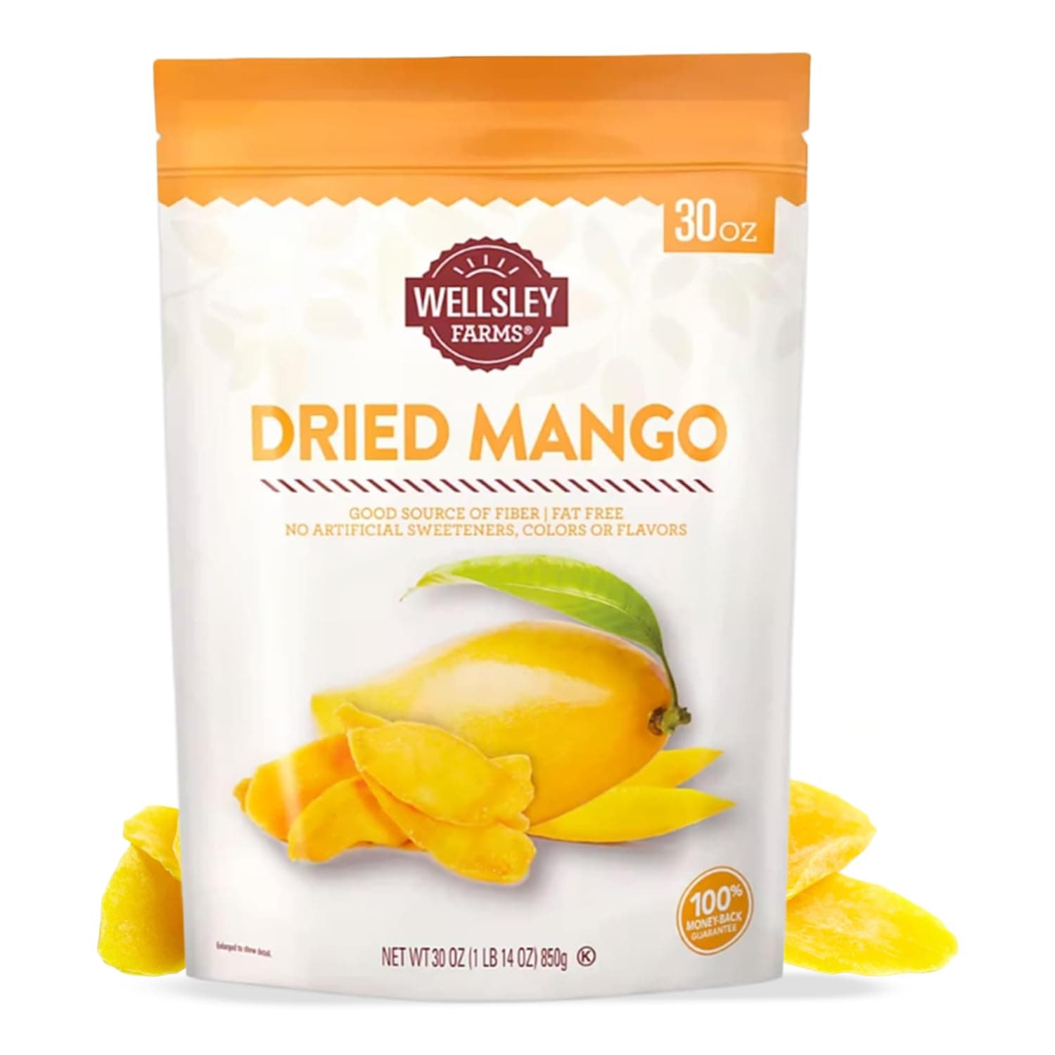 Wellsley Farms Dried Mango 30 Oz, ()
