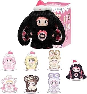 Nommi v7 Sweet Bite Series Plush Blind Box 1PC (1 of 7 Possible Styles) Cute Figures Collectible Toys Birthday Gifts (1PC BlindBox)