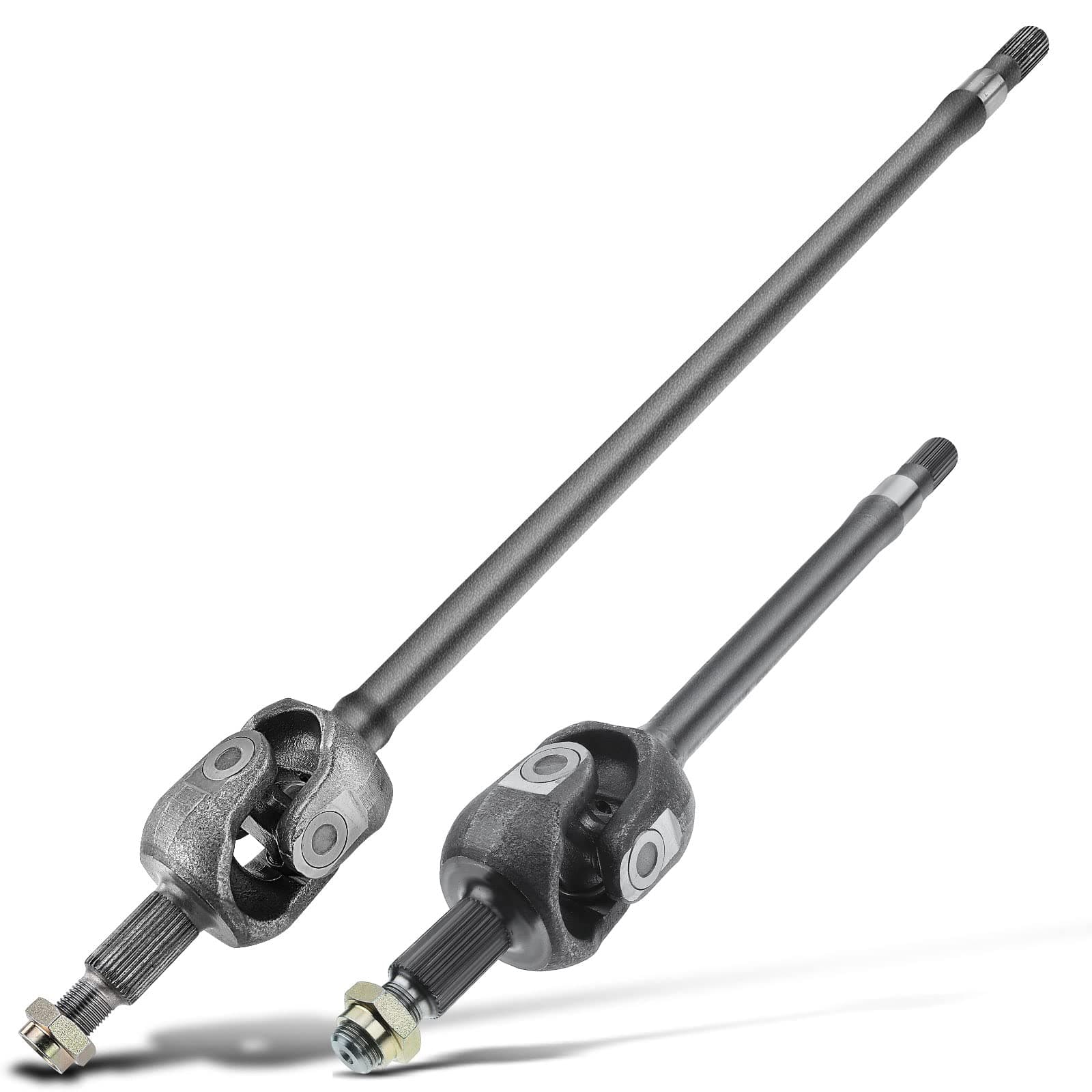 A-Premium Pair (2) Front CV Axle Shaft Assembly Compatible with Jeep Wrangler 2007-2018, Wrangler JK 2018, with Dana 186 mm Axle, Driver and Passenger Side