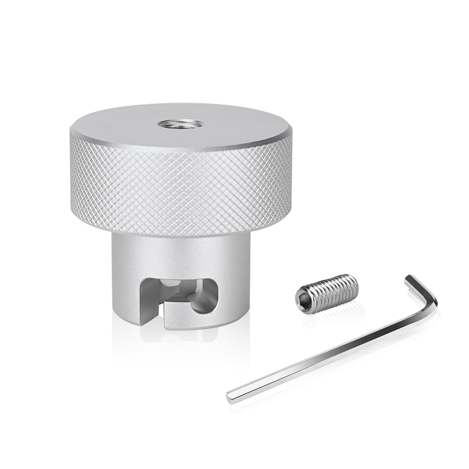 Bottle Jack Valve Release Screw Knob for Harbor Freight Hydraulic Press 3/8”Dia Valve Release Screws，Made of 6061 Aluminum