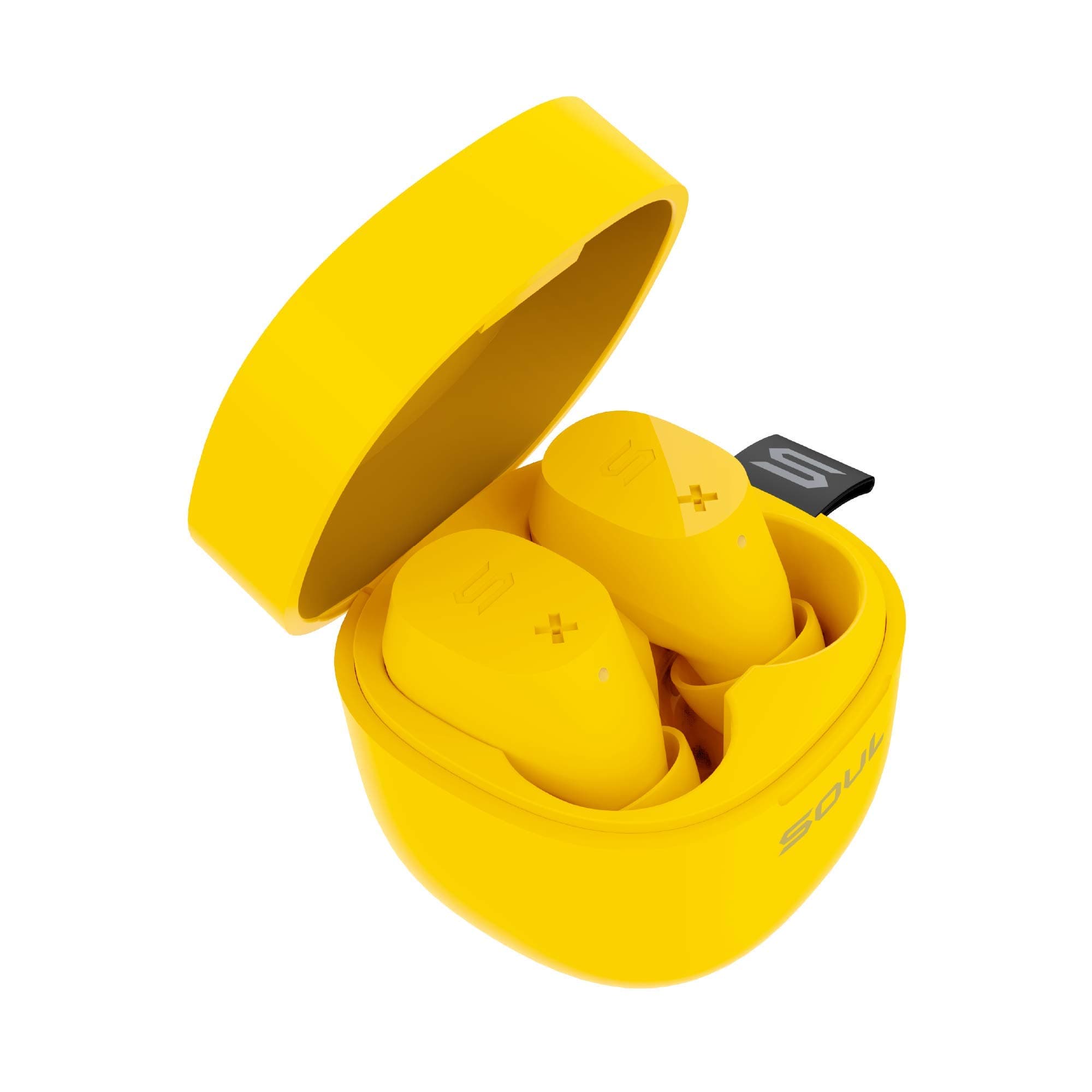 Soul Electronics ST-XX Superior High Performance True Wireless Earphone, Bluetooth 5.0 Earbuds IPX5 Waterproof Noise Cancelling Headphones Built-in Microphones for iPhone iPad Android Tablets Laptop