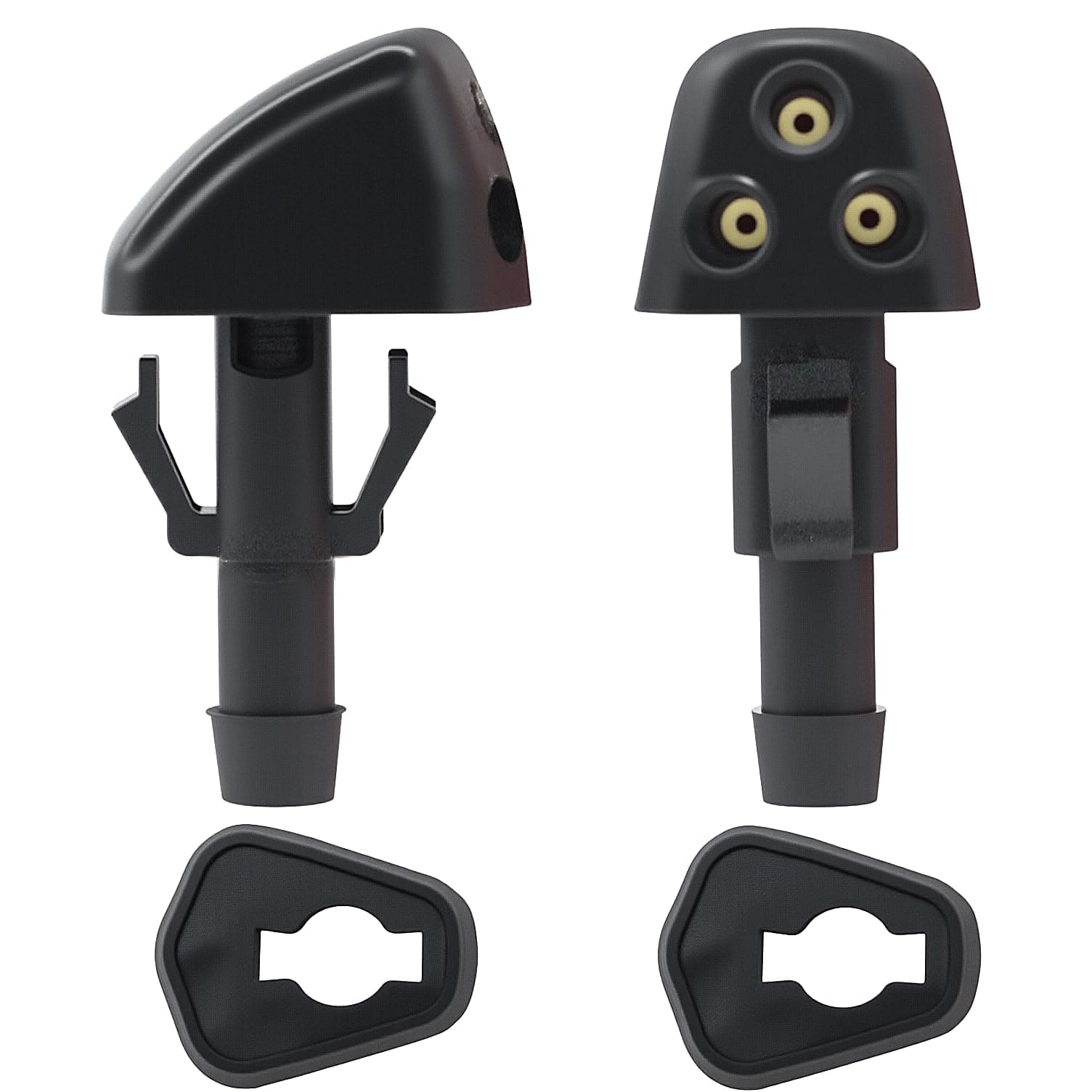 2 PCS Windshield Wiper Washer Nozzle Replacement Fit For 06-15 Suzuki Grand Vitara,05-15 Suzuki Swift, 07-14 Suzuki SX-4 .OEM#: 38340-56K00