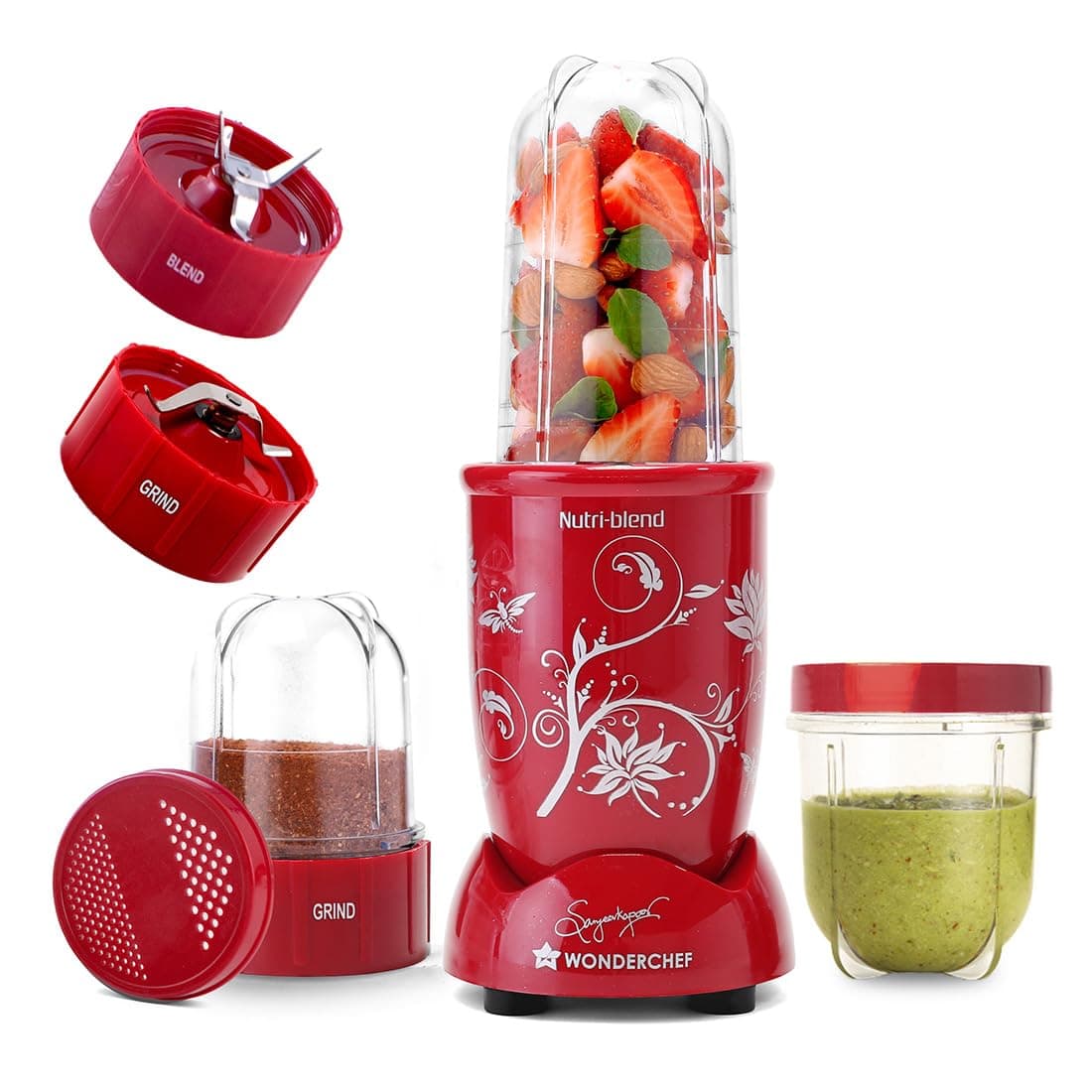 Wonderchef 63152173 Nutri-Blend Red
