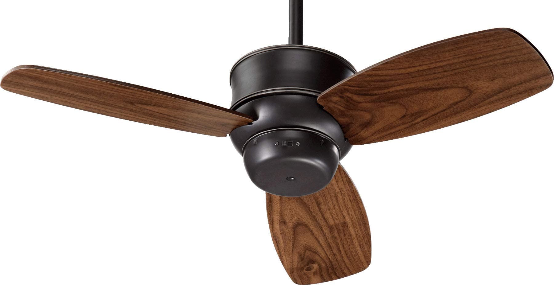 32" Gusto 3 Blade Ceiling Fan Finish: Old World with Walnut Blades