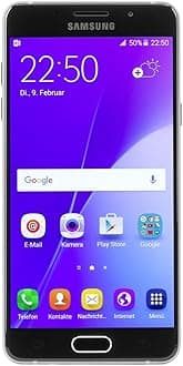 Samsung Galaxy A5 (2016) SM-A510F 16GB 4G Black - smartphones (Single SIM, Android, NanoSIM, GSM, HSPA, UMTS, LTE)