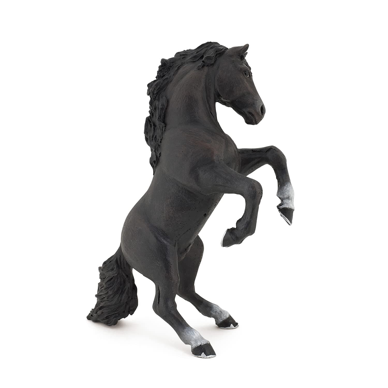 51522 Black reared up horse