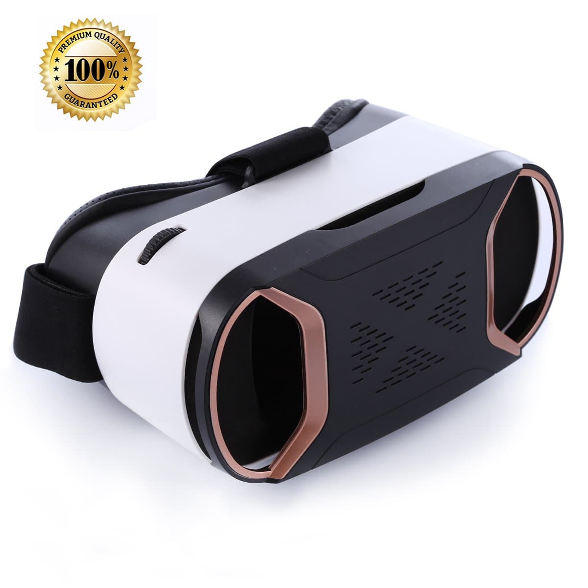 3D VR Headset Virtual Reality Glasses For Play Your Best Mobile Games & 360 Movies , More Comfortable VR Glasses Goggles Plus Special Adjustable Eye Care System
