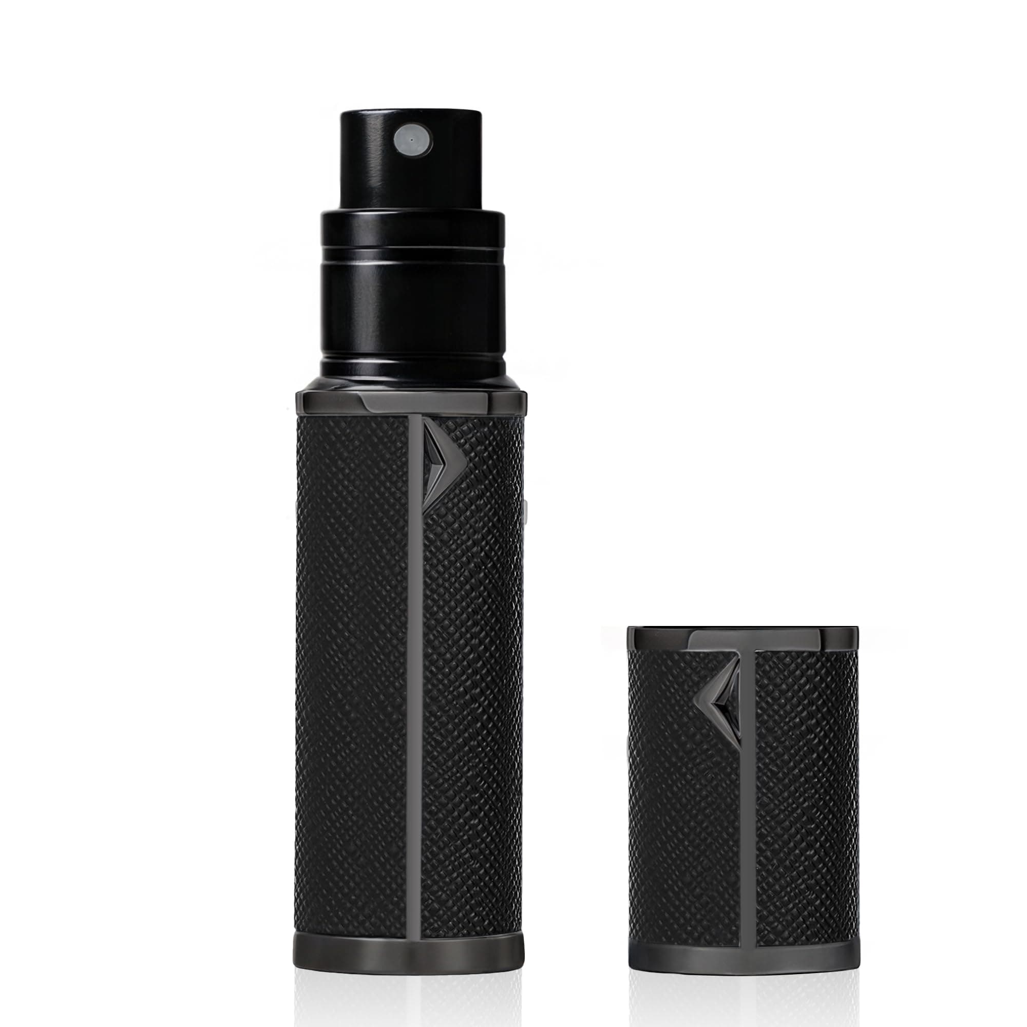 AB00BK Perfume atomizer,Refillable Perfume Bottle, Pocket Cologne atomizer, Bottom Fill, 0.17oz Suitable for travel and vacation, birthday and anniversary, 5ml (black)