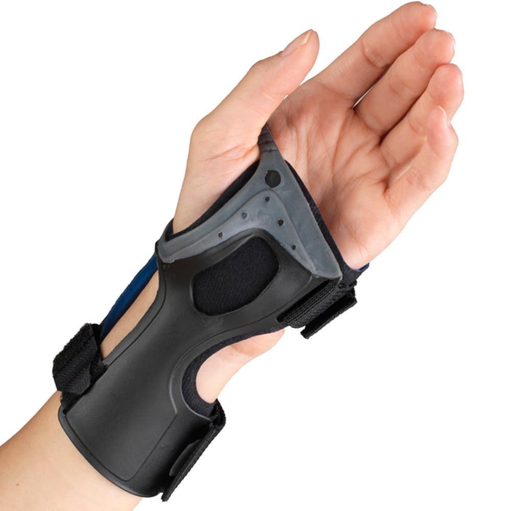 OTC Wrist Brace, Molded Exoskeleton, Low-Profile, Exolite, Medium