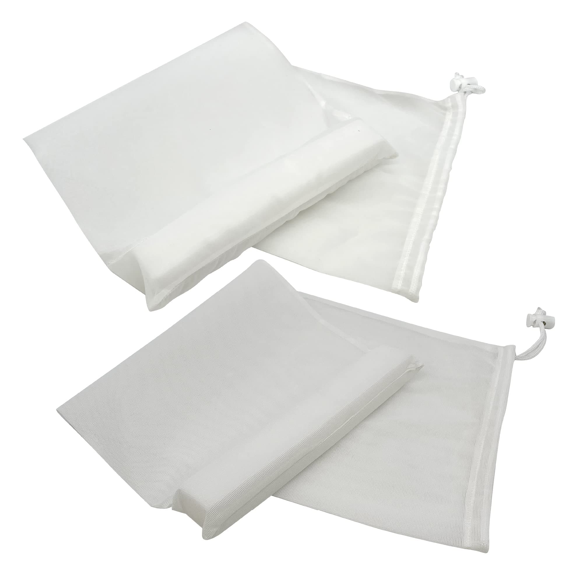 KOKIDO Replacement Filter Bags Set (Standard and Fine filter) for Handheld Pool Vacuum KOKIDO XTROVAC 410 XTROVAC 910, Standard filter - 250 microns, Fine filter - 75 microns