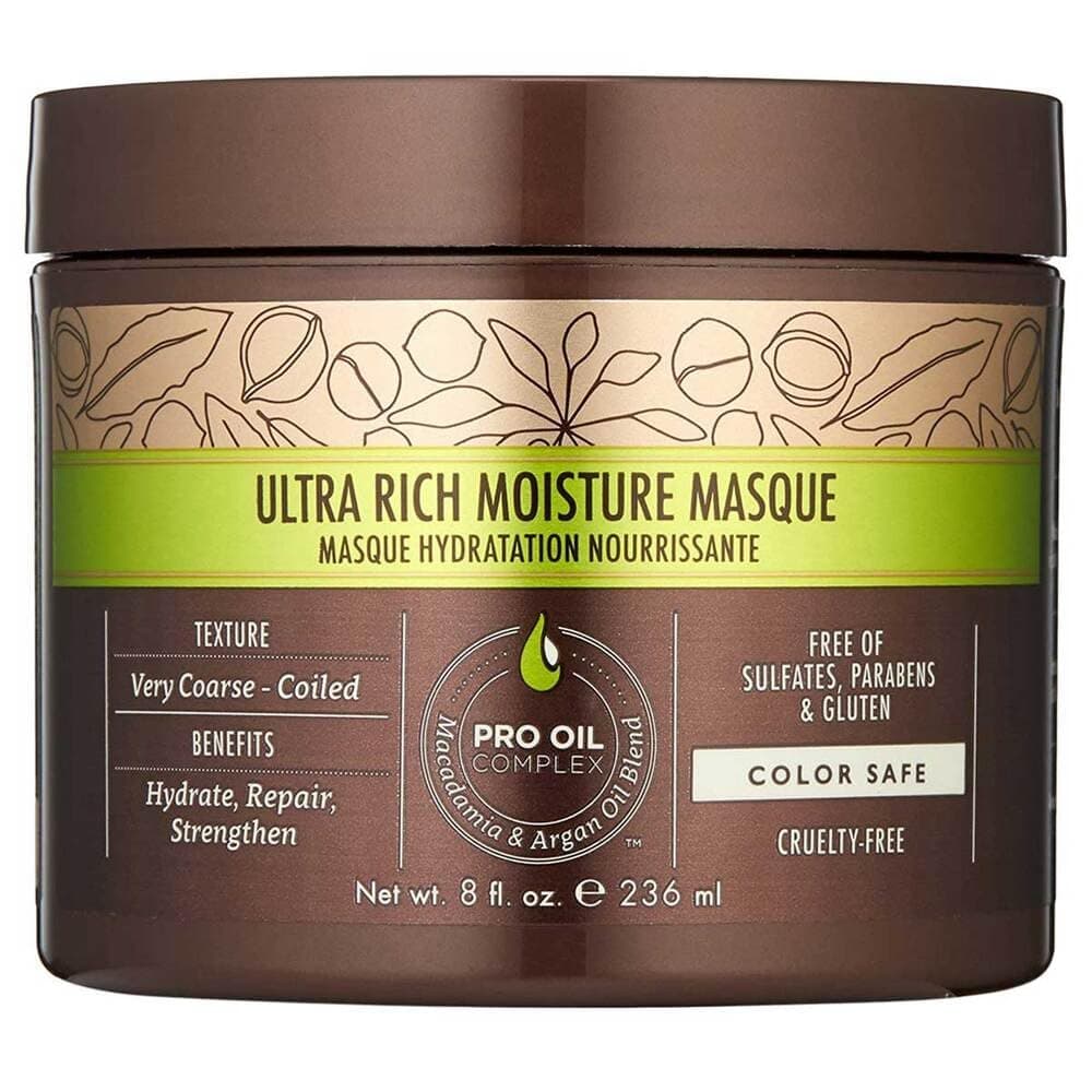 Macadamia Professional Ultra Rich Repair Hair Masque – Deep Conditioning Hair Mask for Damaged Hair Care, Products Sulfate & Paraben Free, 100% Vegan, 8 fl oz