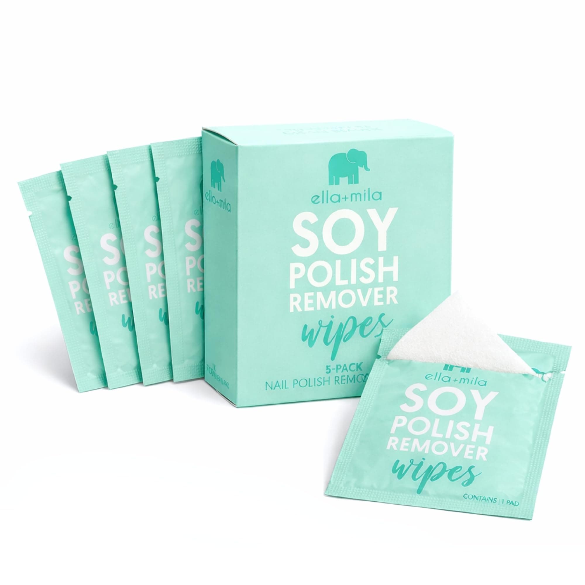 Soy Nail Polish Remover Wipes