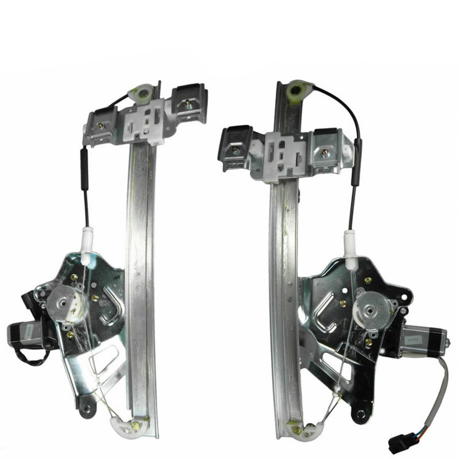 VioletLisa Power Window Regulators w/Motor Front Pair Set Fits 40961987