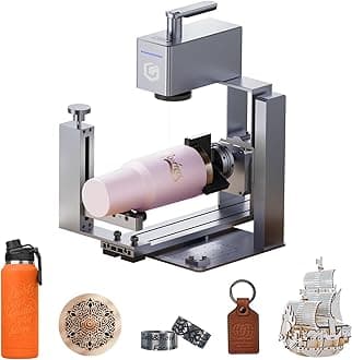 Nano Pro Portable Laser Engraver with 4-in-1 Rotary Extension, 5000mm/s High-Speed 12W Laser Engraver, and Cutter, DIY Engraver Tool for Wood, Acrylic, Leather, Cloth, Metal, Ceramics